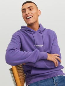 Jack & Jones Hoodie -Twilight Purple - 12241687