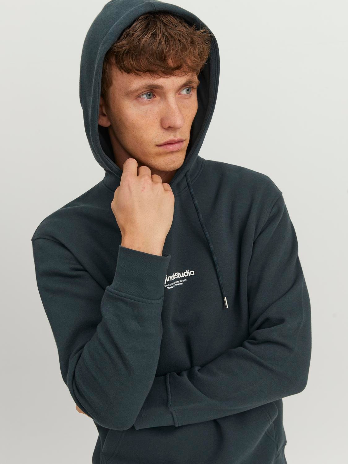 Jack & Jones Nyomott mintás Kapucnis felső -Magical Forest - 12241687