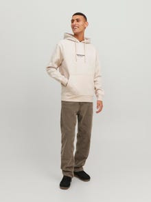 Jack & Jones Nyomott mintás Kapucnis felső -Moonbeam - 12241687