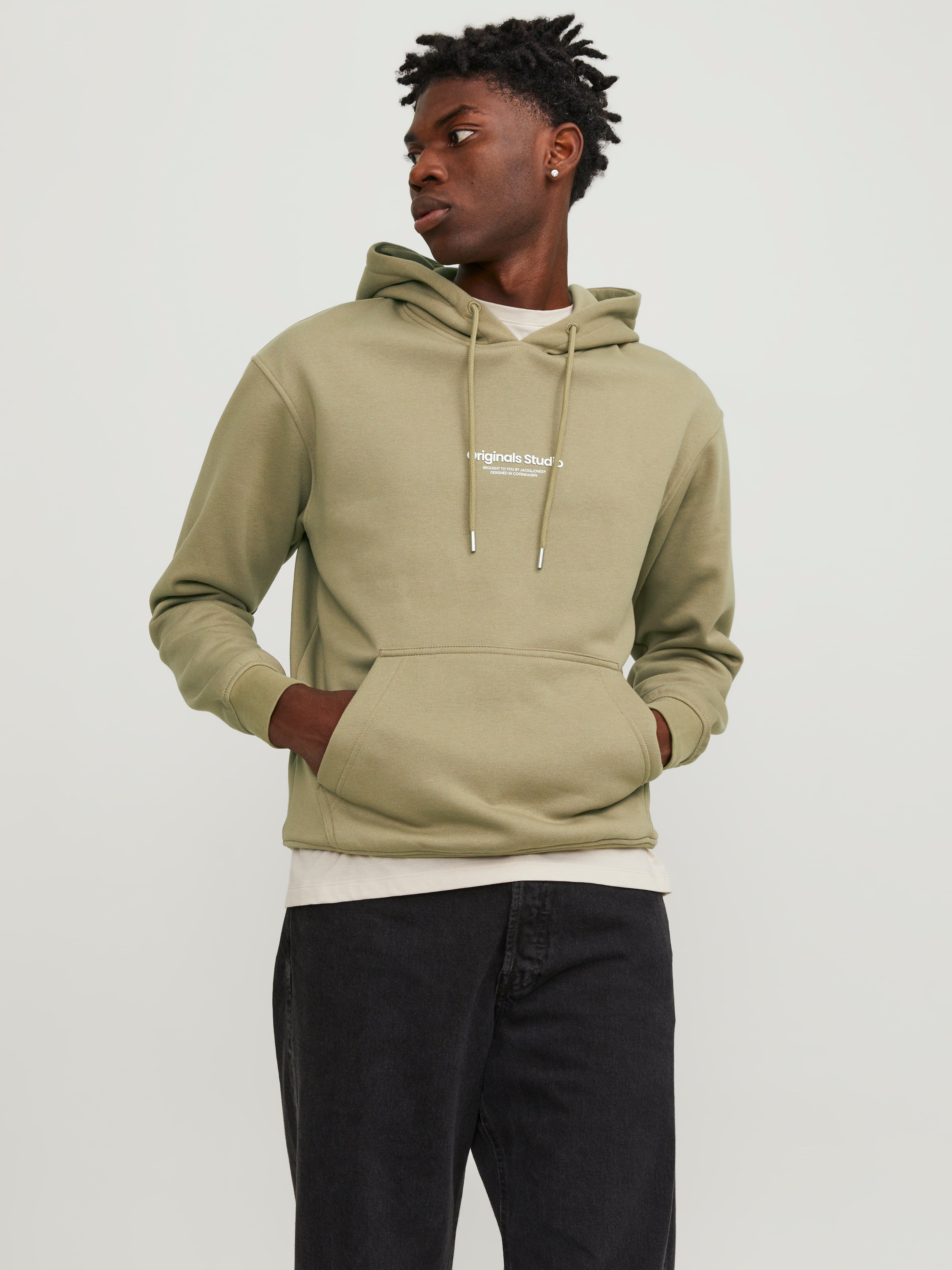 Plain Hoodie | Medium Green | Jack u0026 Jones®