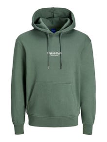 Jack & Jones Trükitud Kapuutsiga pusa -Laurel Wreath - 12241687