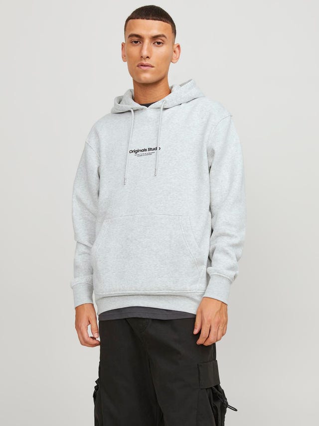 Jack & Jones Nadruk Bluza z kapturem - 12241687