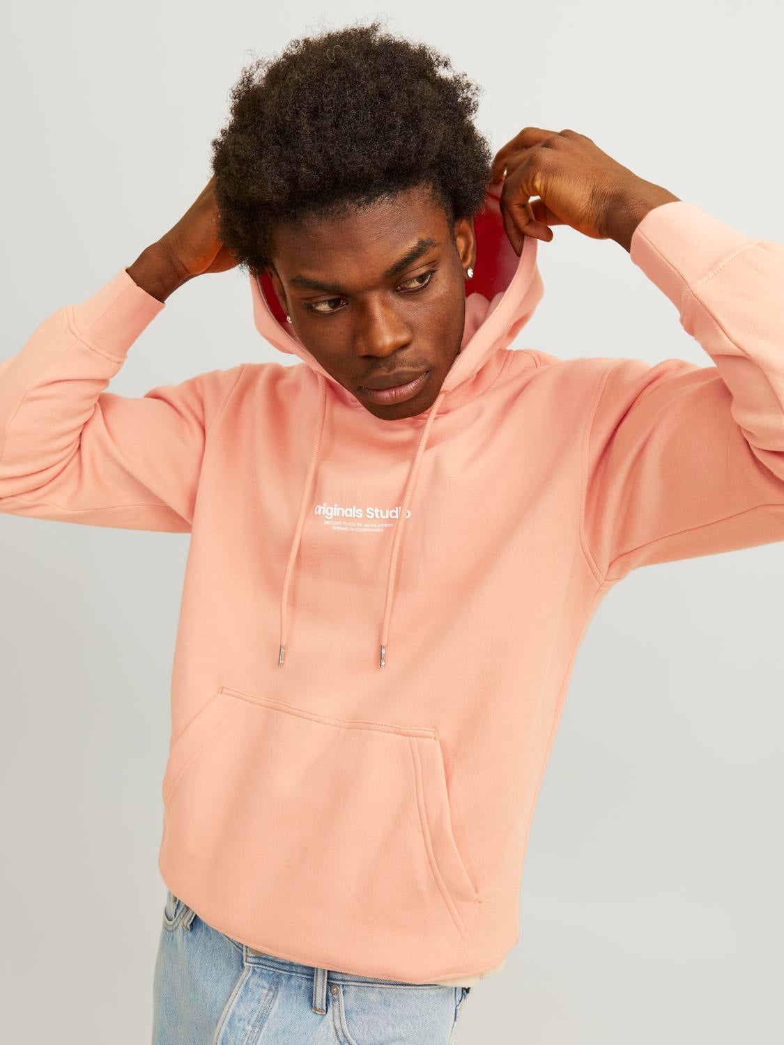 Jack and shop jones originals hoodie