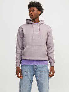 Jack & Jones Sweat à capuche Imprimé -Lavender Frost - 12241687