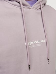 Jack & Jones Gedrukt Hoodie -Lavender Frost - 12241687