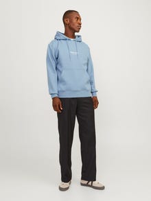 Jack & Jones Printed Hoodie -Mountain Spring - 12241687