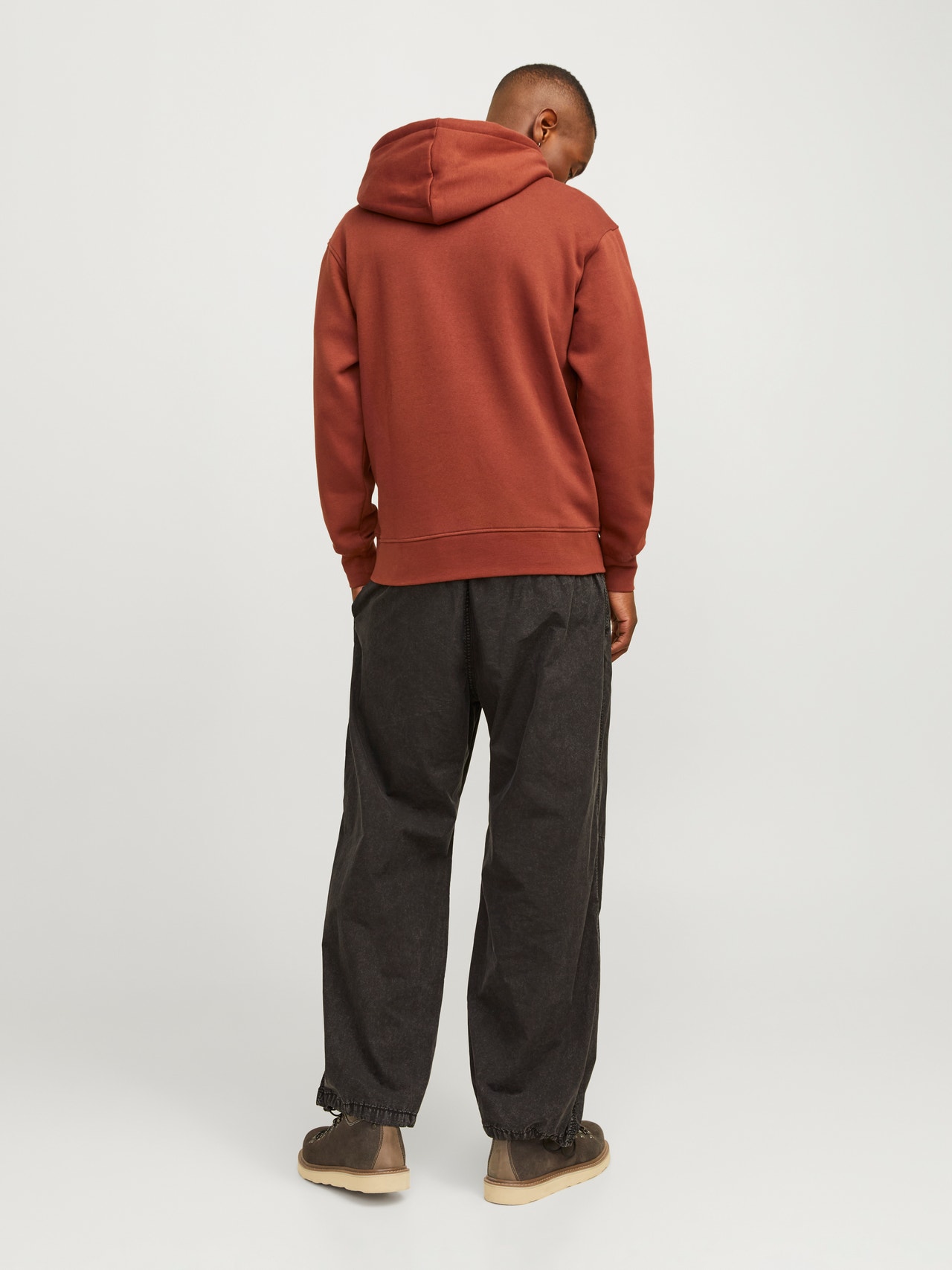 Jack & Jones Gedrukt Hoodie -Brandy Brown - 12241687