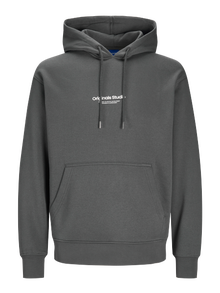 Jack & Jones Hoodie Estampar -Iron Gate - 12241687