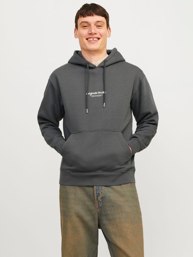 Jack & Jones Gedrukt Hoodie - 12241687