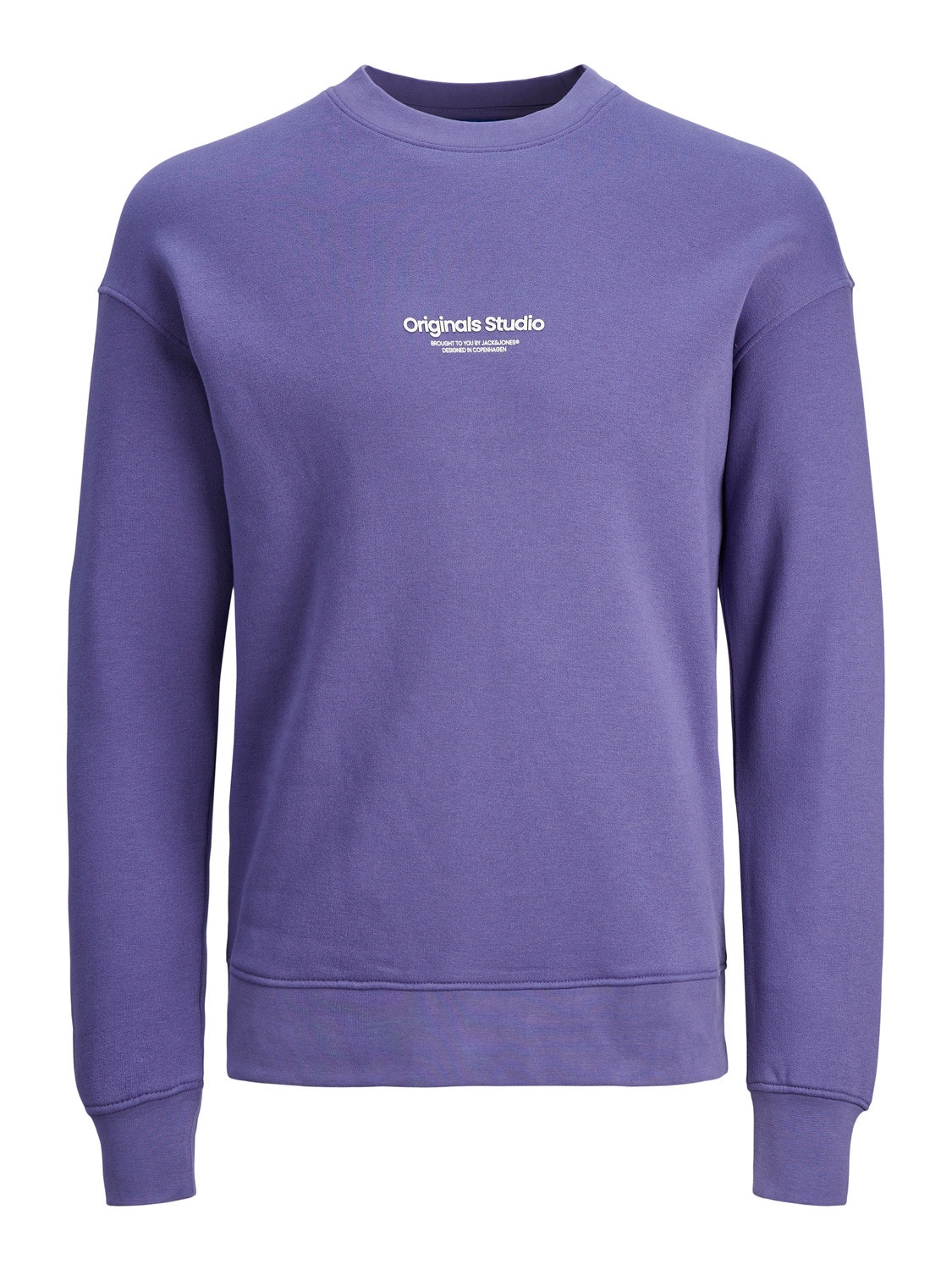 Jack & Jones Gedruckt Sweatshirt mit Rundhals -Twilight Purple - 12241694