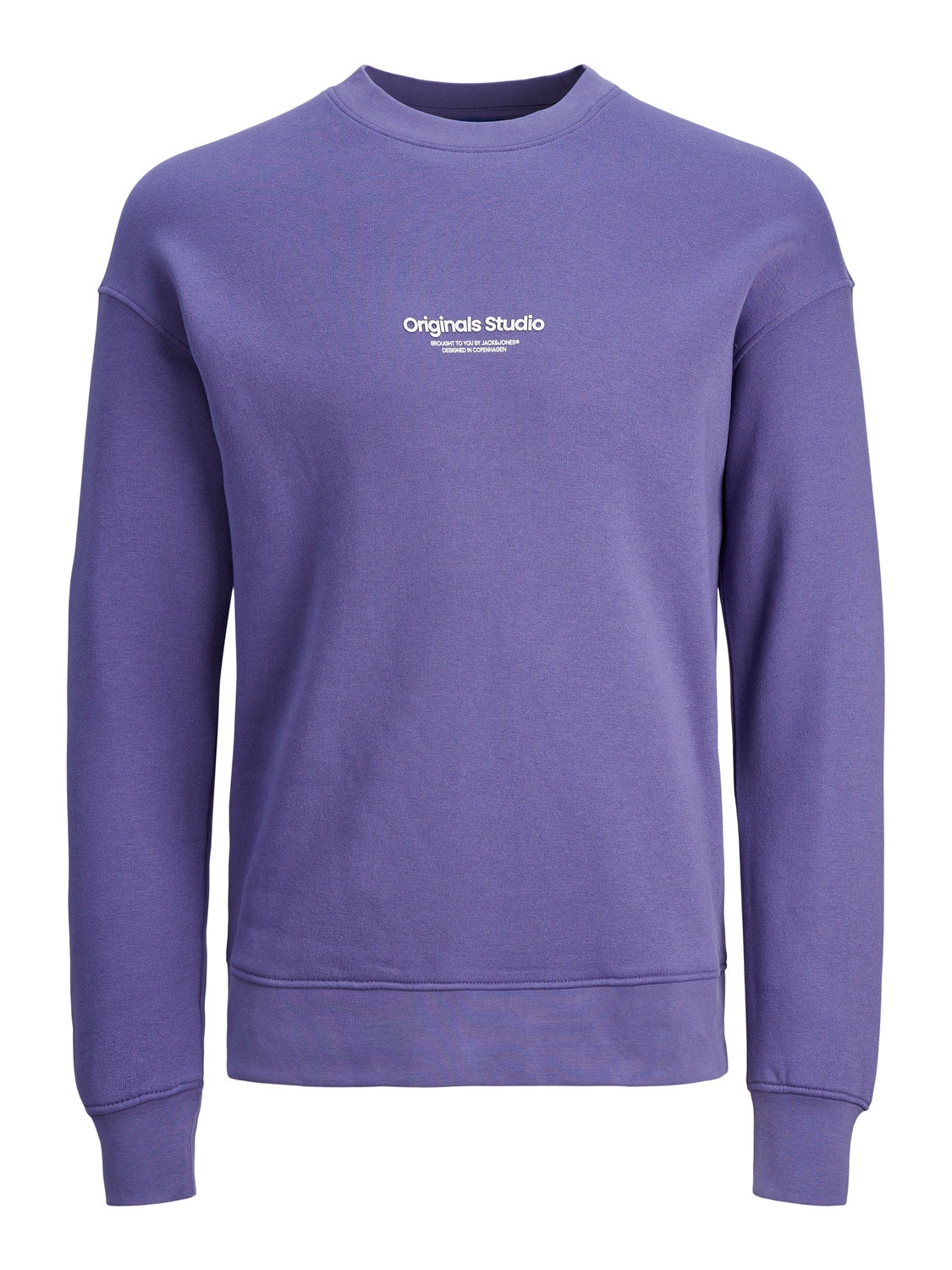 Jack & Jones Sweat à col rond Imprimé -Twilight Purple - 12241694