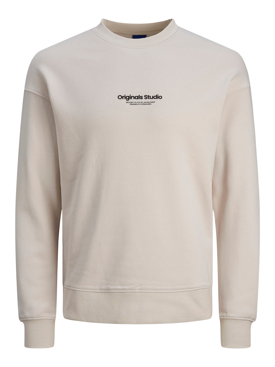 Jack & Jones Bedrukt Sweatshirt met ronde hals -Moonbeam - 12241694