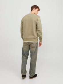 Jack & Jones Bedrukt Sweatshirt met ronde hals -Aloe - 12241694