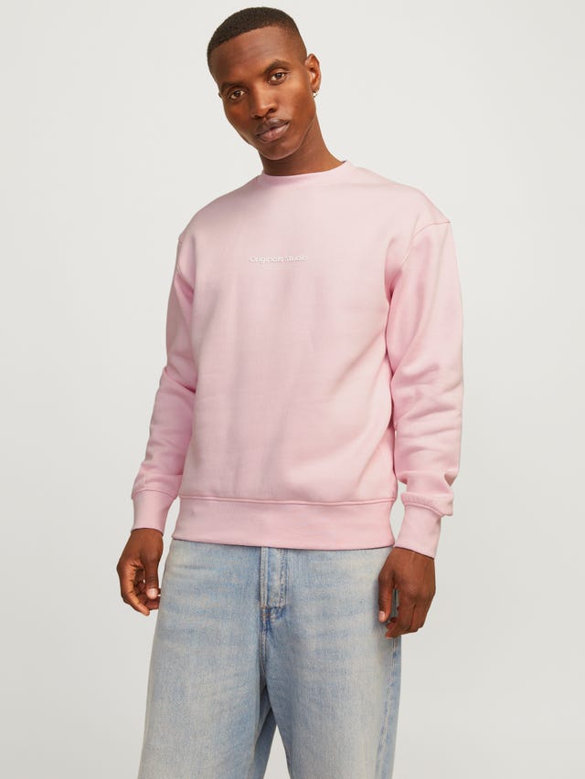 Jack & Jones Printet Sweatshirt med rund hals - 12241694