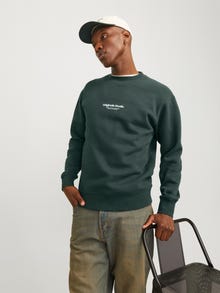 Jack & Jones Gedrukt Sweatshirt met ronde hals -Forest River - 12241694