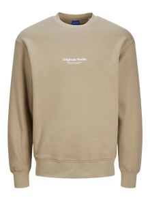 Jack & Jones Gedruckt Sweatshirt mit Rundhals -Silver Sage - 12241694