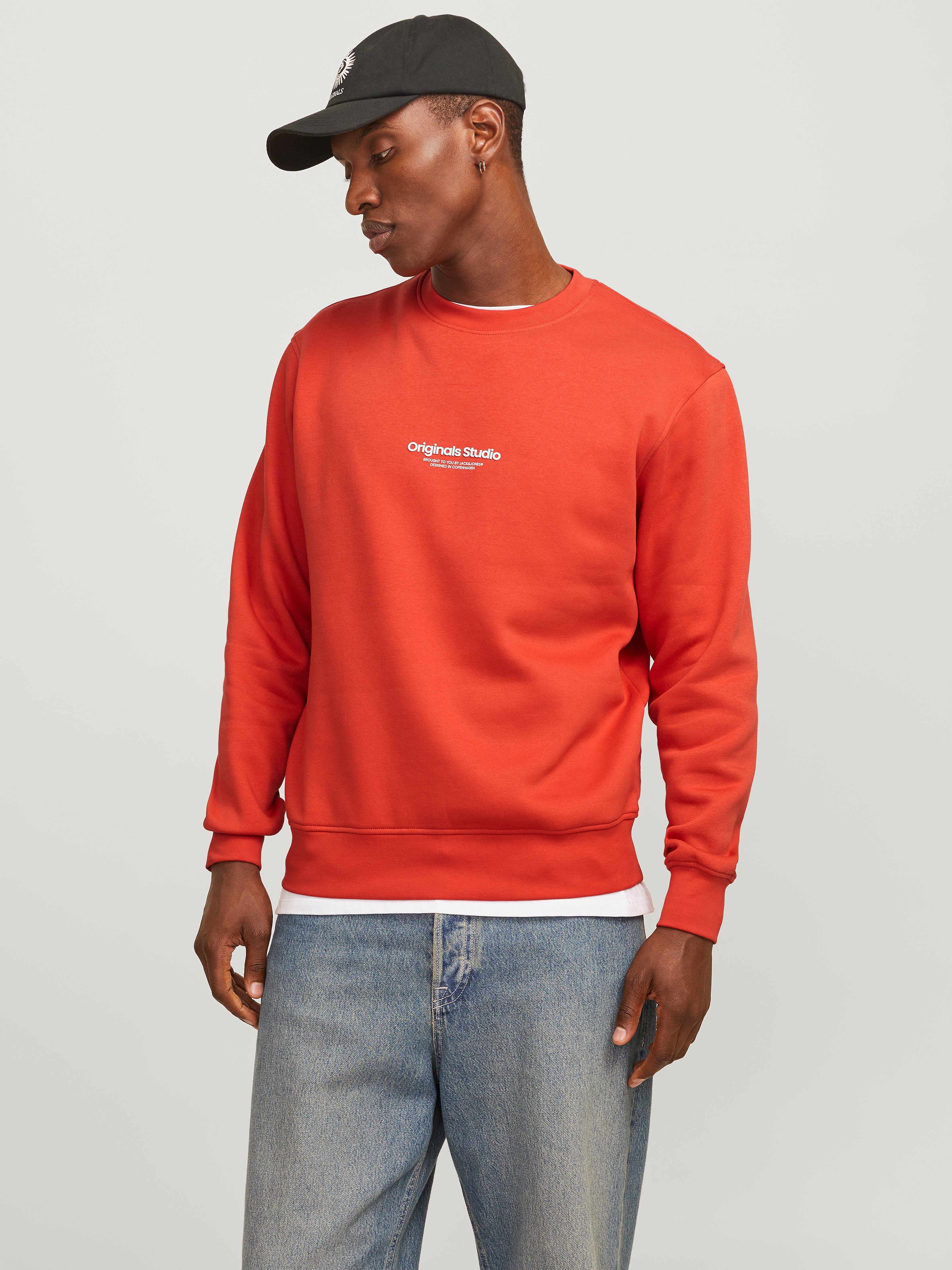 Gedruckt Sweatshirt