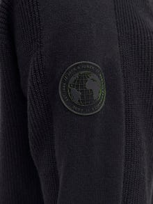 Jack & Jones Crewneck Stickad tröja För pojkar -Black - 12241702