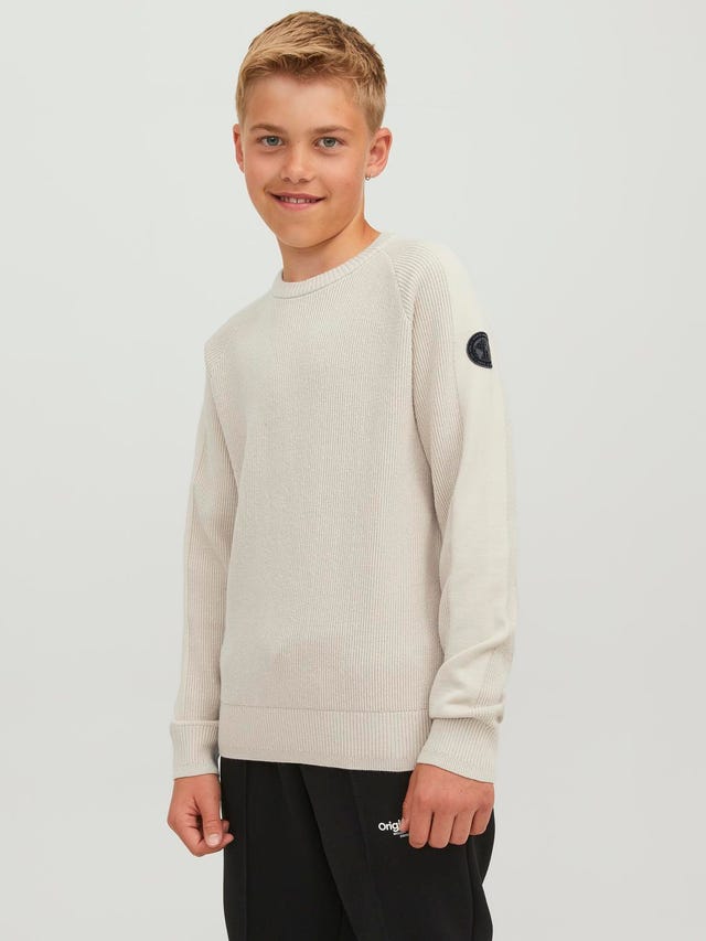 Jack & Jones Gebreide trui met ronde hals Voor jongens - 12241702