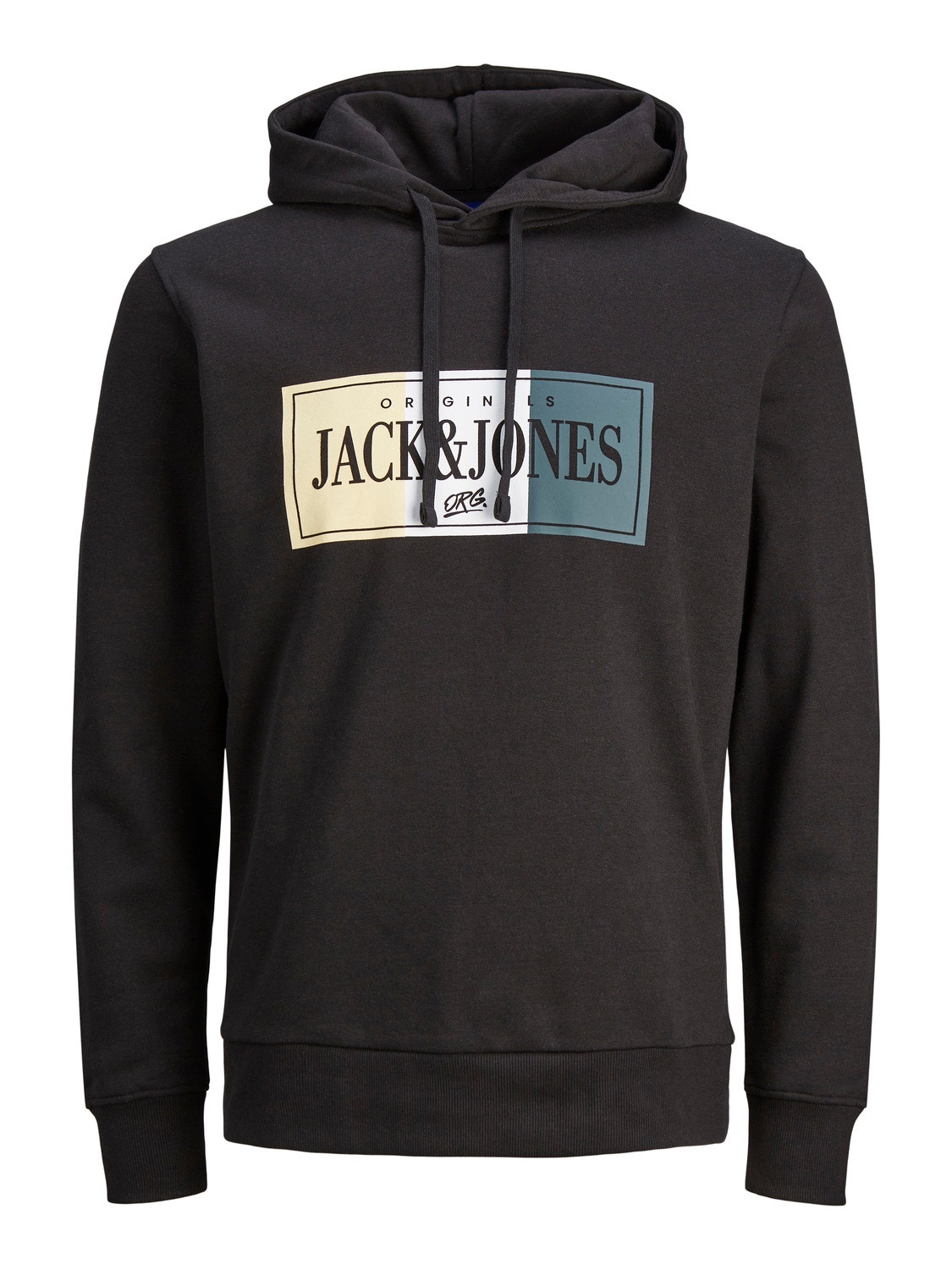 Jack & Jones Hoodie Logo -Black - 12241776