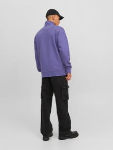 Jack & Jones Teksty Bluza zapinana na zamek -Twilight Purple - 12241777