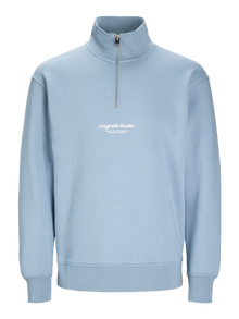 Jack & Jones Sudadera con media cremallera Con texto -Mountain Spring - 12241777