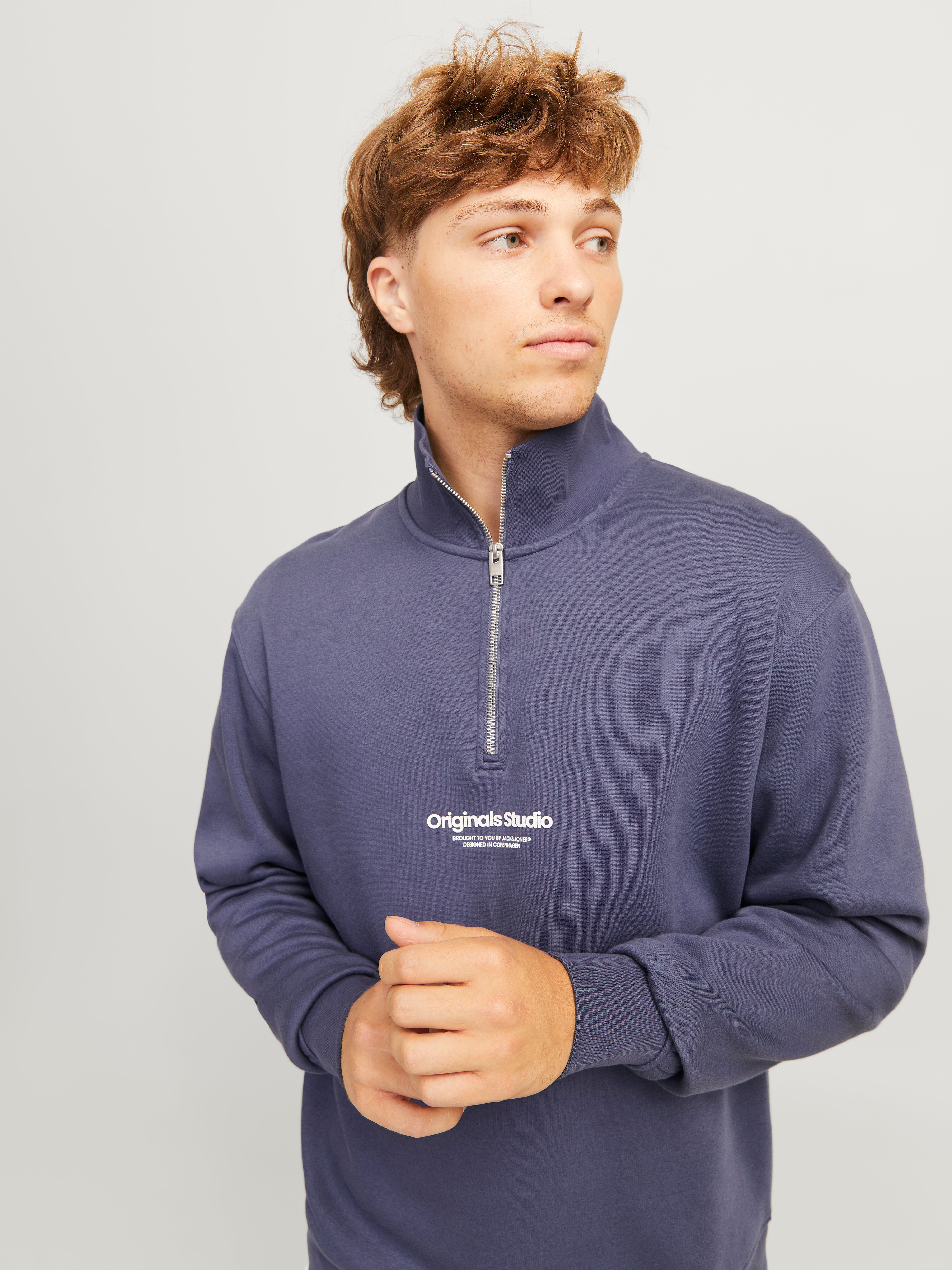 Sudaderas Hombre Jack And Jones Sudadera Con Cremallera Jack