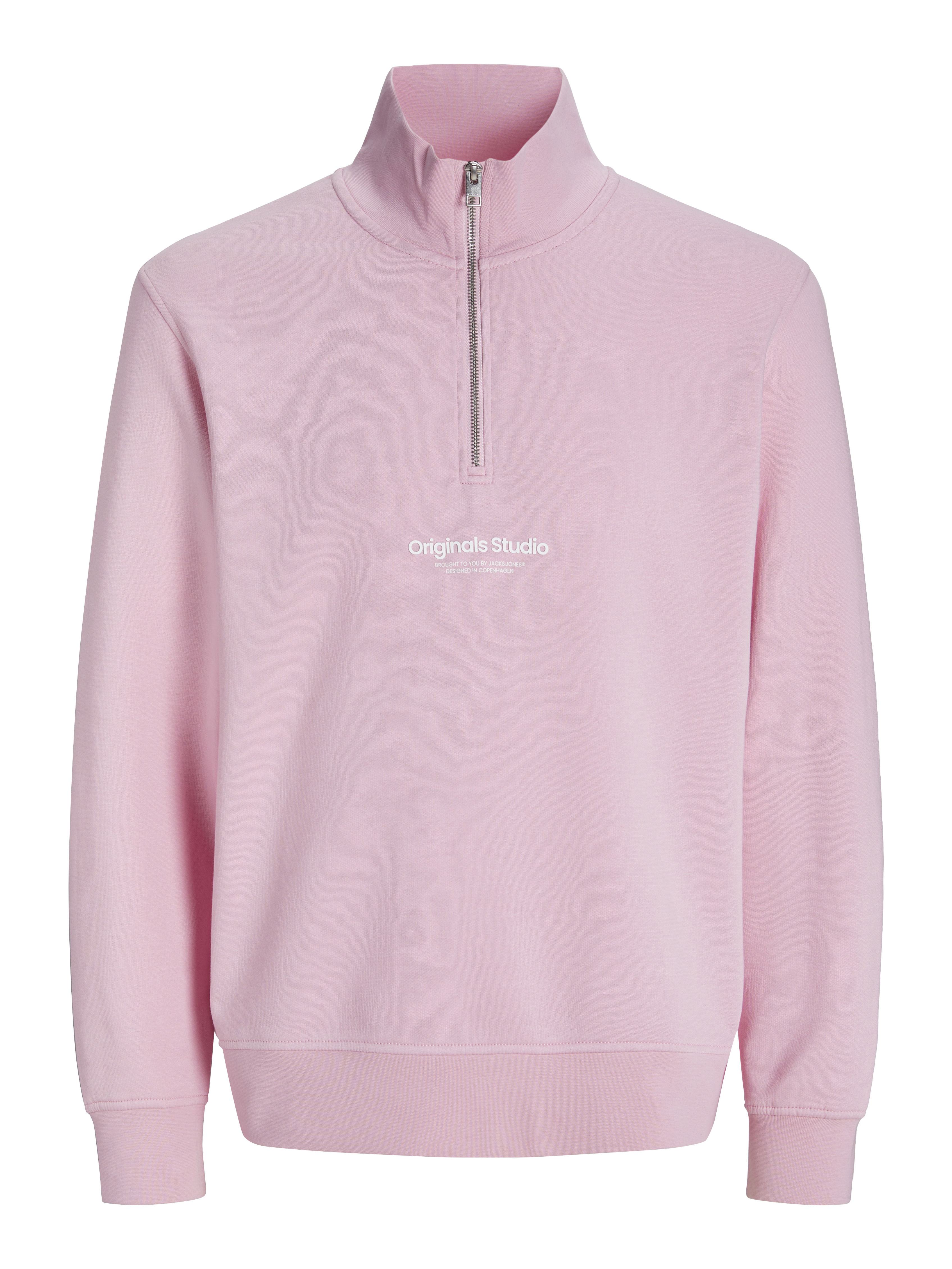 専用the virgins heart charm half zip sweat Text Half zip Sweatshirt | Medium Rose | Jack & Jones®