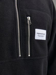 Jack & Jones Sweatshirt med lynlås -Black - 12241780