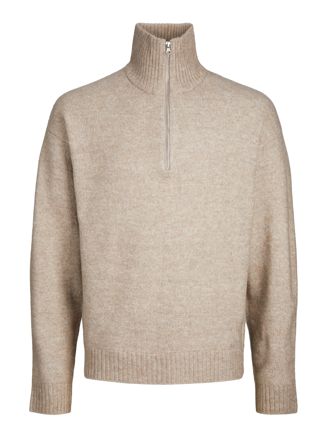 Beige quarter zip sweater sale