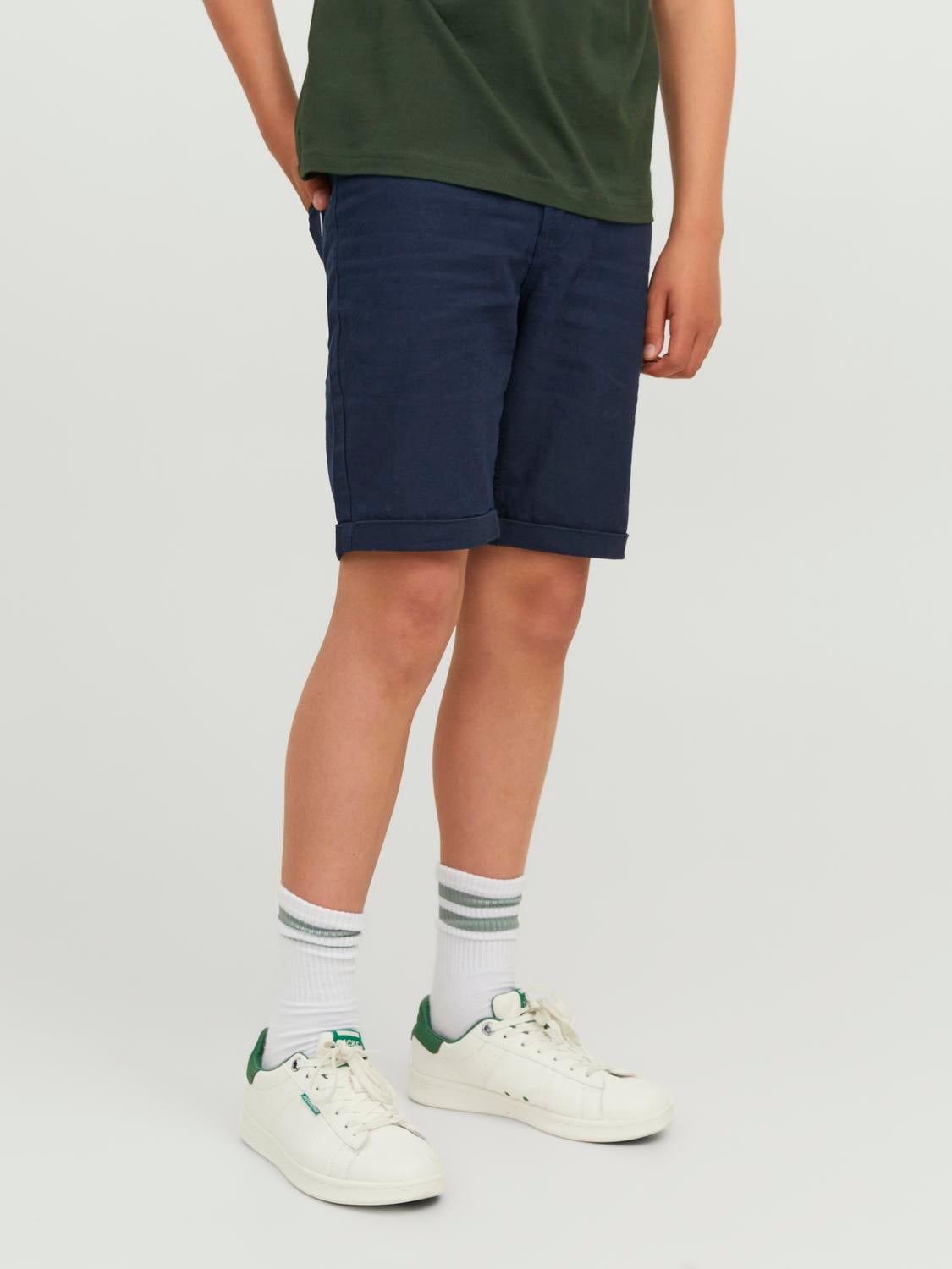 Boys navy best sale converse shorts