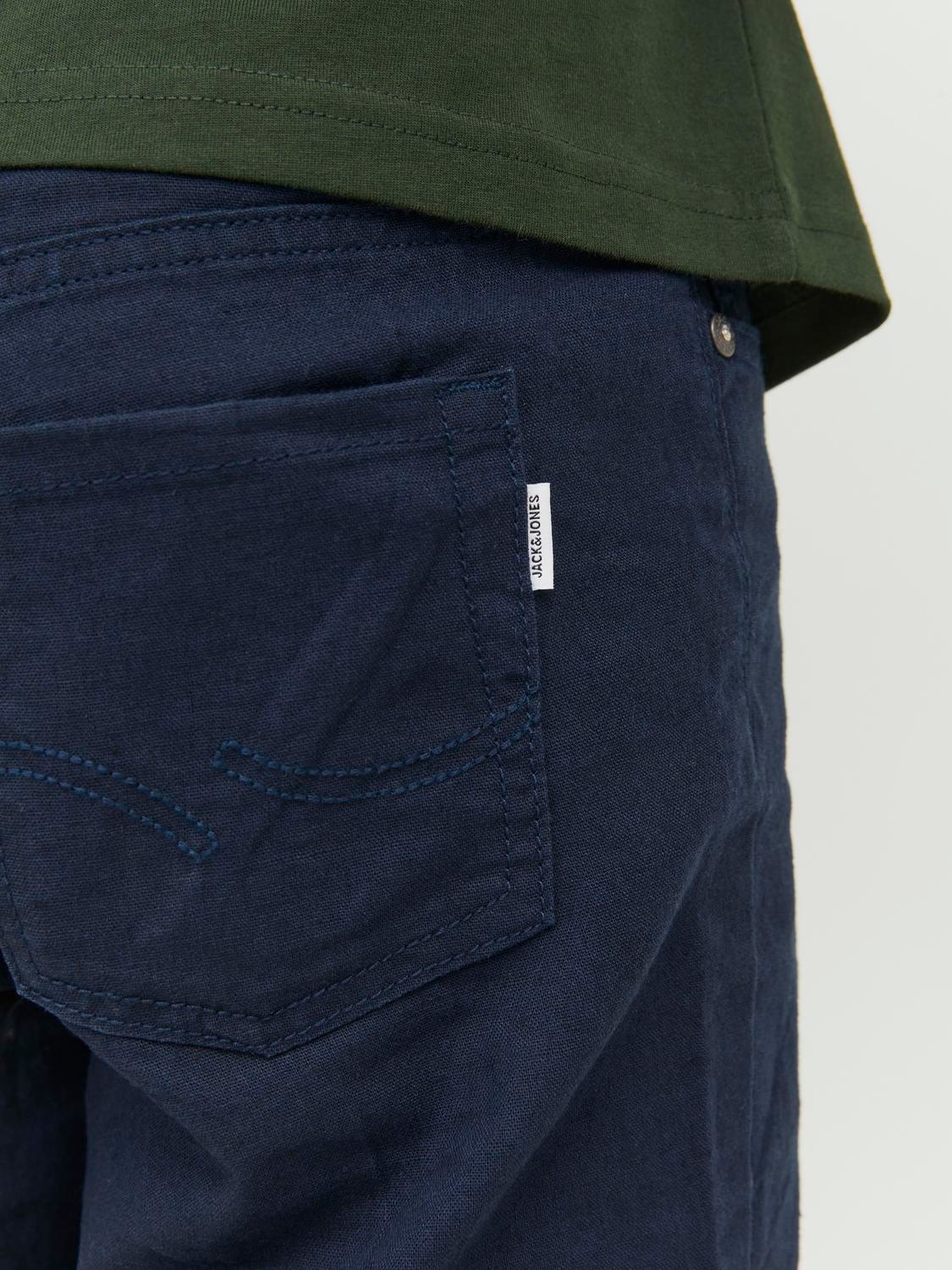 Jack & Jones Regular Fit Denim shorts For boys -Navy Blazer - 12241858