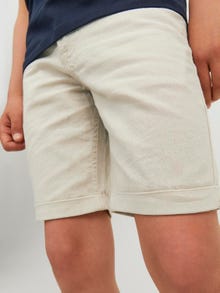 Jack & Jones Regular Fit Denim shorts Voor jongens -Moonbeam - 12241858