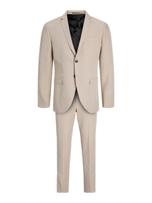Jack & Jones JPRCOSTA Krój super slim Garnitur -Pure Cashmere - 12241916