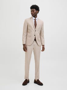 Jack & Jones JPRCOSTA Super Slim Fit Suit -Pure Cashmere - 12241916
