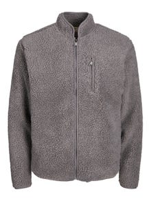 Jack & Jones Plüss dzseki -Gray Flannel - 12241937