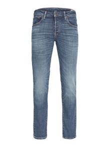 Jack & Jones JJITIM JJDAVIS JJ 974 SN Slim Fit jeans mit geradem Bein -Blue Denim - 12241954