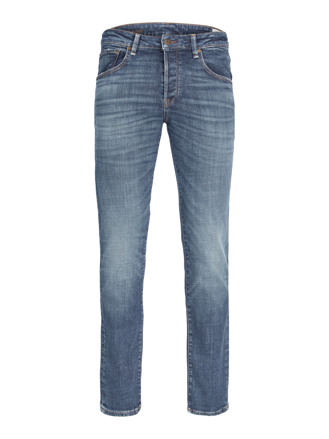 Jack & Jones JJITIM JJDAVIS JJ 974 SN Slim Straight Fit jeans -Blue Denim - 12241954