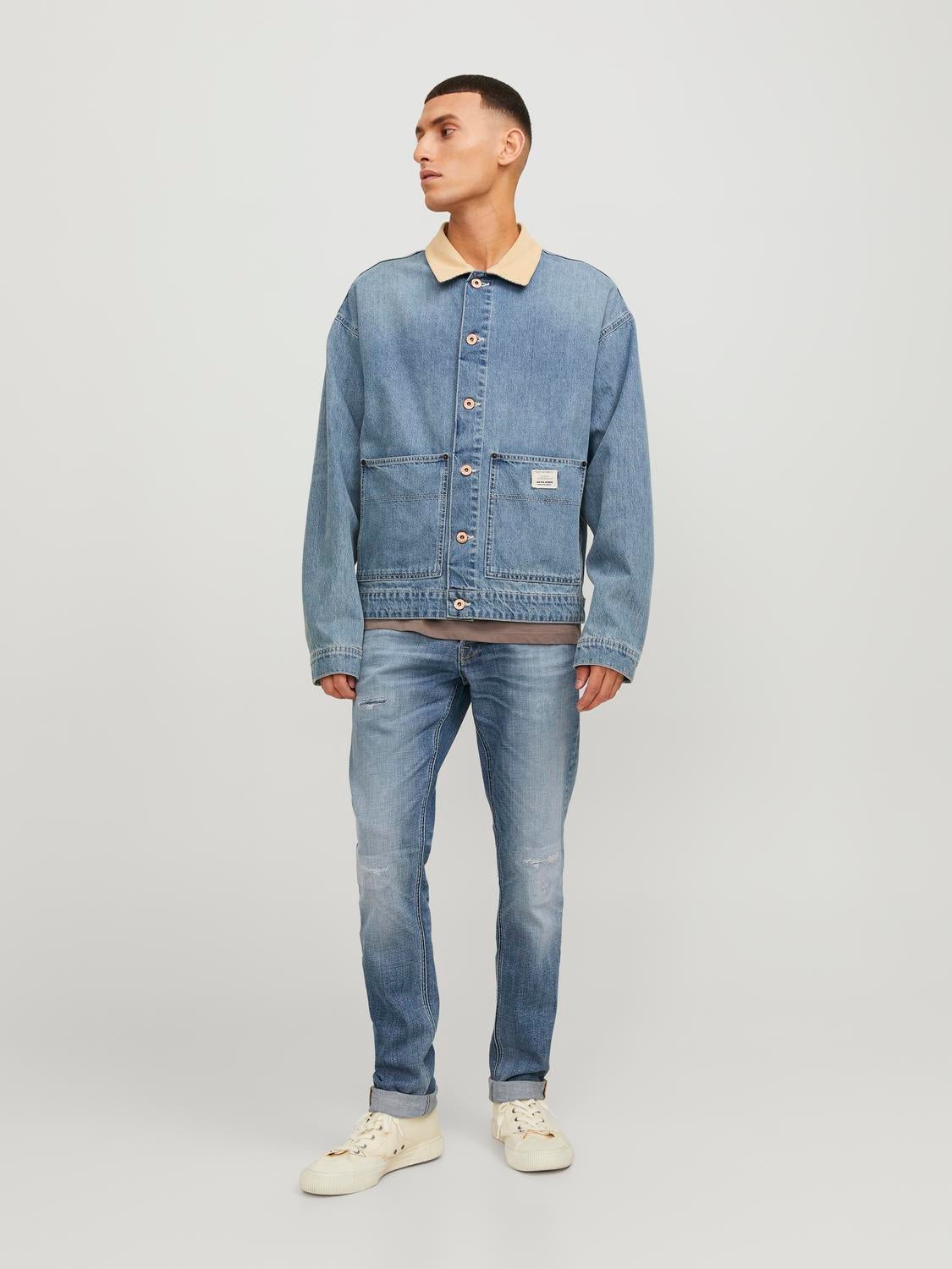 JJIGLENN JJWARD JJ 322 Kavbojke slim fit