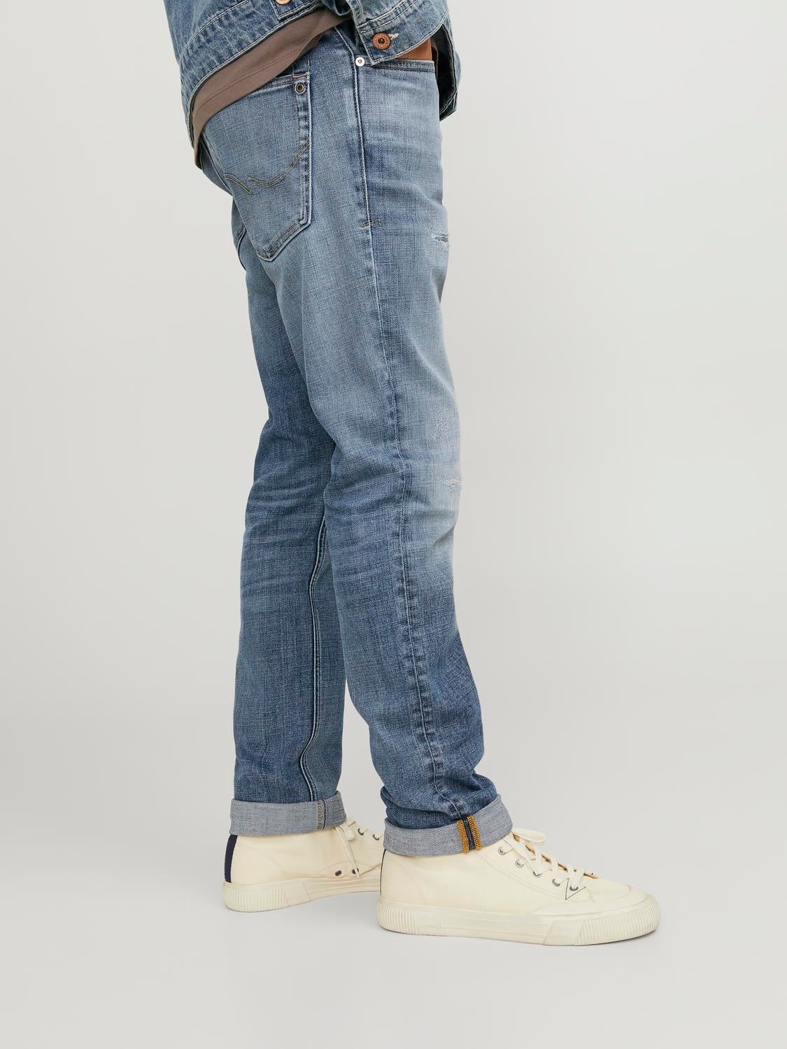 JJIGLENN JJWARD JJ 322 NOOS Slim fit jeans | Medium Blue JJIGLENN JJWARD JJ 322 NOOS Slim fit jeans | Medium Blue