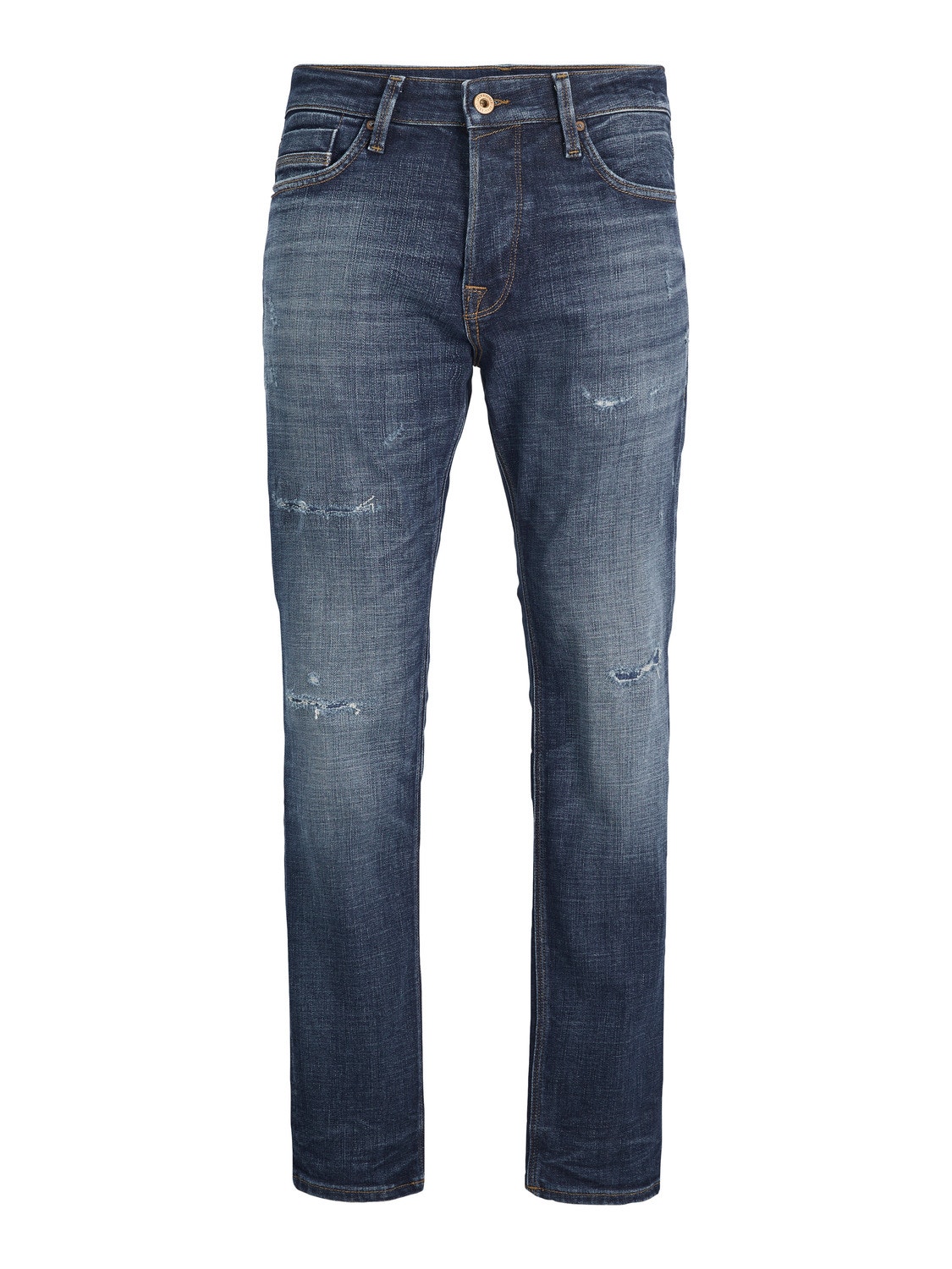 Jack & Jones JJIMIKE JJWOOD JJ 681 Tapered fit jeans -Blue Denim - 12241986