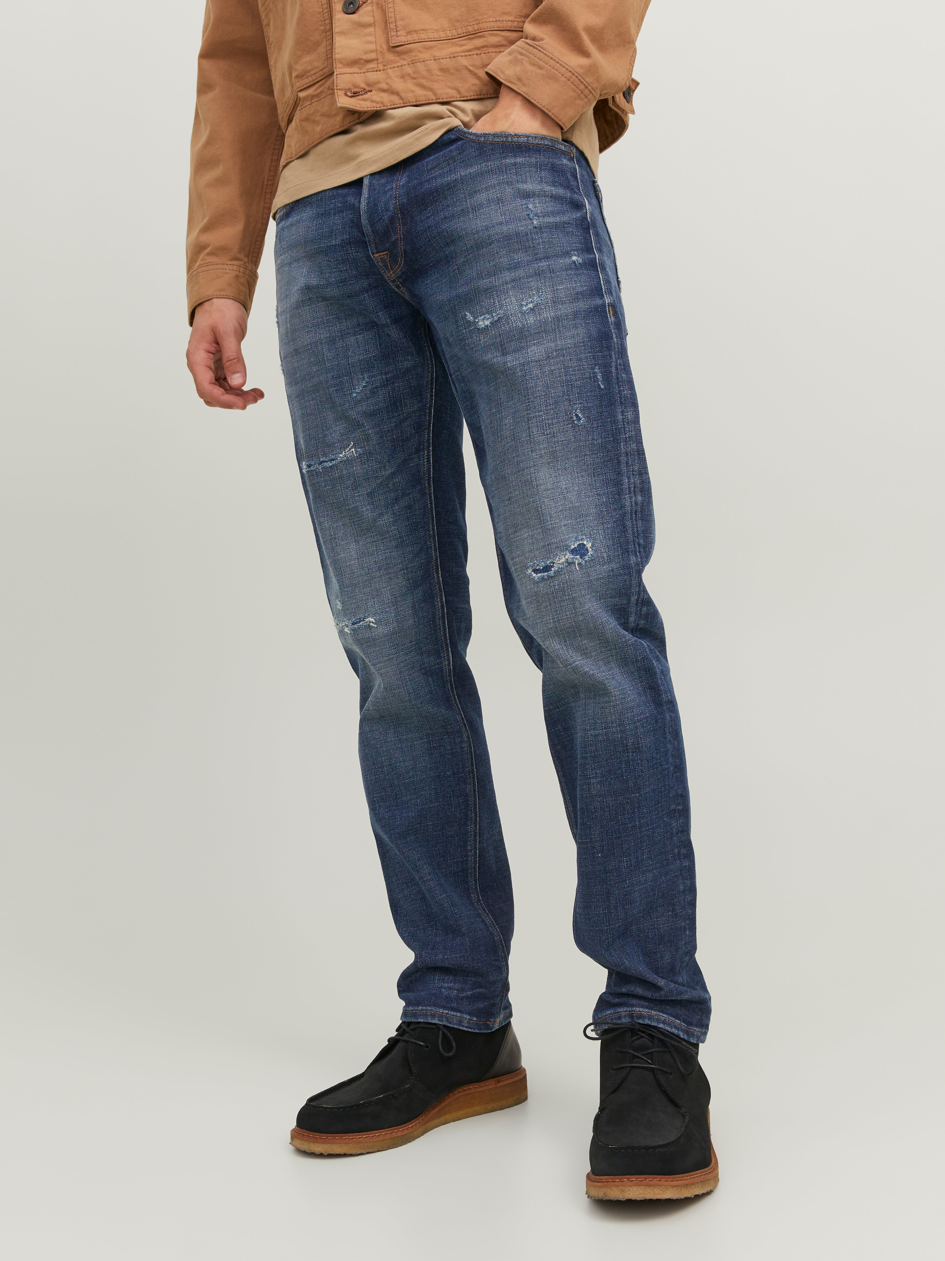 Jack & Jones JJIMIKE JJWOOD JJ 681 Tapered fit jeans - 12241986