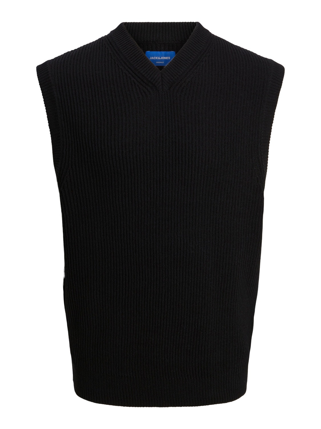 Jack & Jones Strikket vest For gutter -Black - 12242059