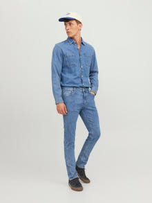 Jack & Jones JJICLARK JJEVAN AM 395 Regular fit Jeans -Blue Denim - 12242072