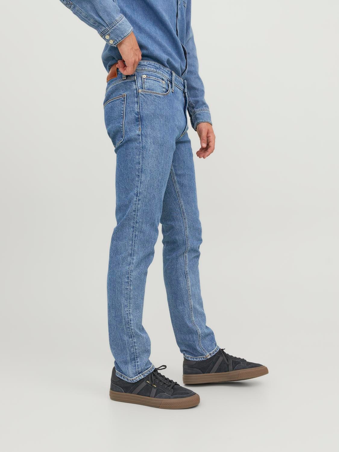 Jack & Jones JJICLARK JJEVAN AM 395 Jeans Regular Fit -Blue Denim - 12242072