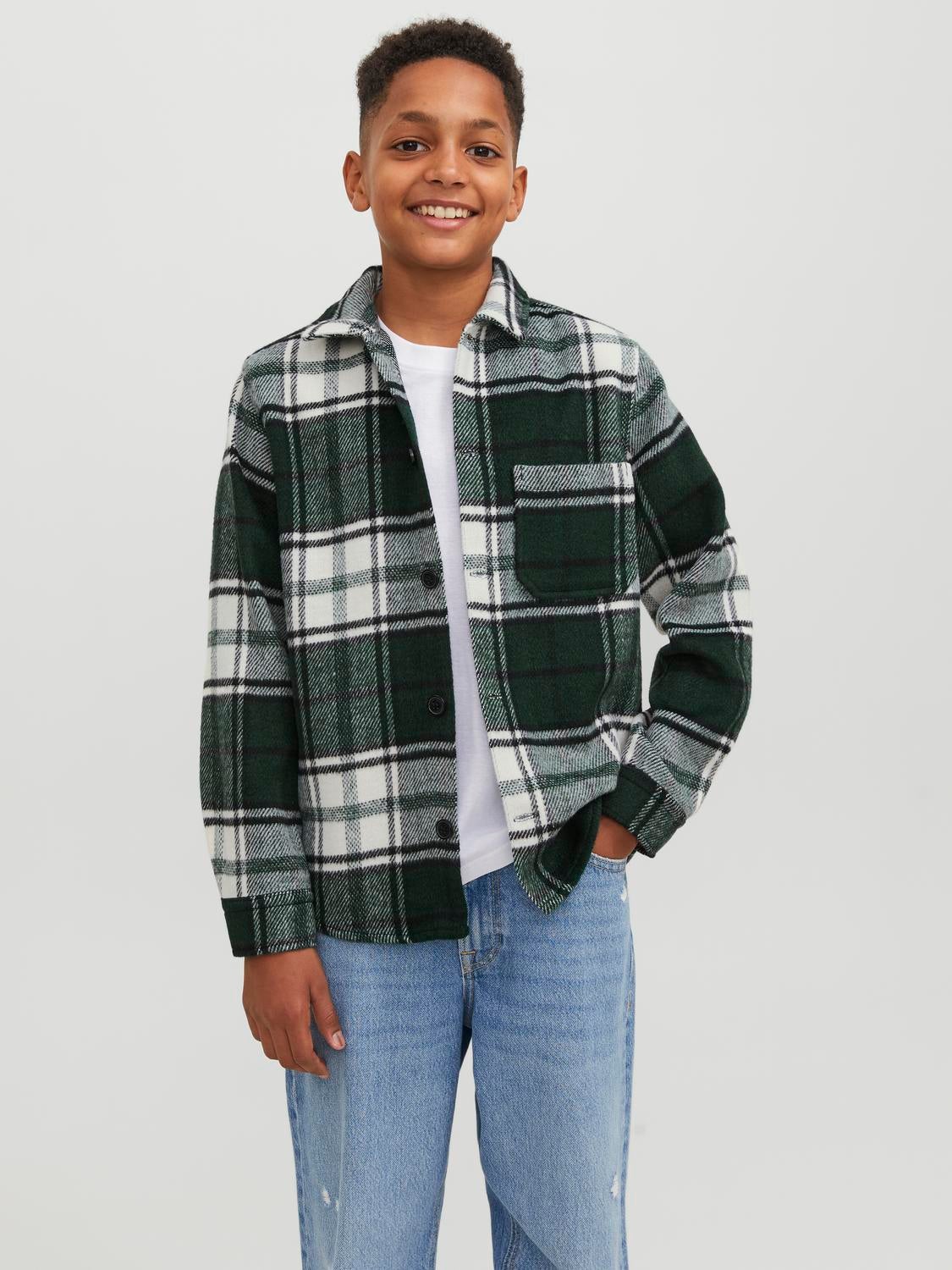 Buy online Boys Shirt Collar Denim Regular Jacket from winterwear for Women  by Spyby for ₹1839 at 26% off | 2024 Limeroad.com