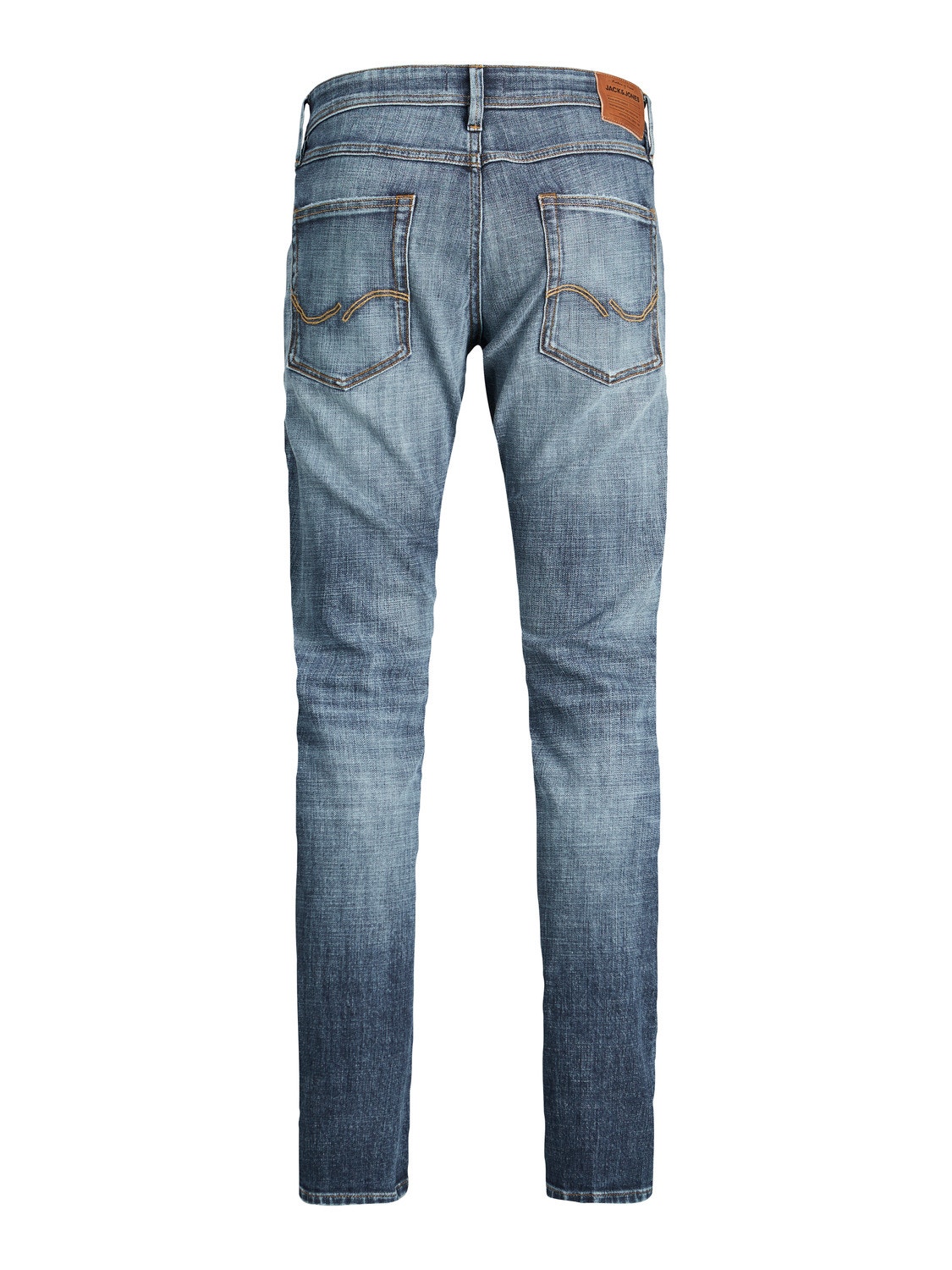 Jack & Jones JJIGLENN JJCOLE GE 771 Slim fit Džinsai -Blue Denim - 12242082