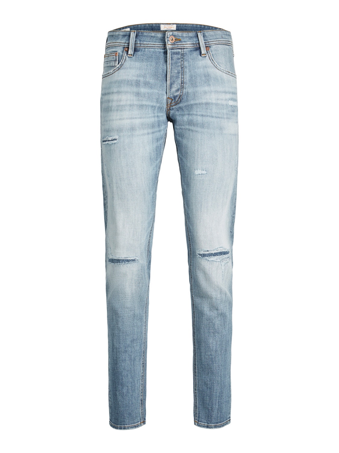 Jack & Jones JJIGLENN JJCOLE GE 571 Slim fit jeans -Blue Denim - 12242084