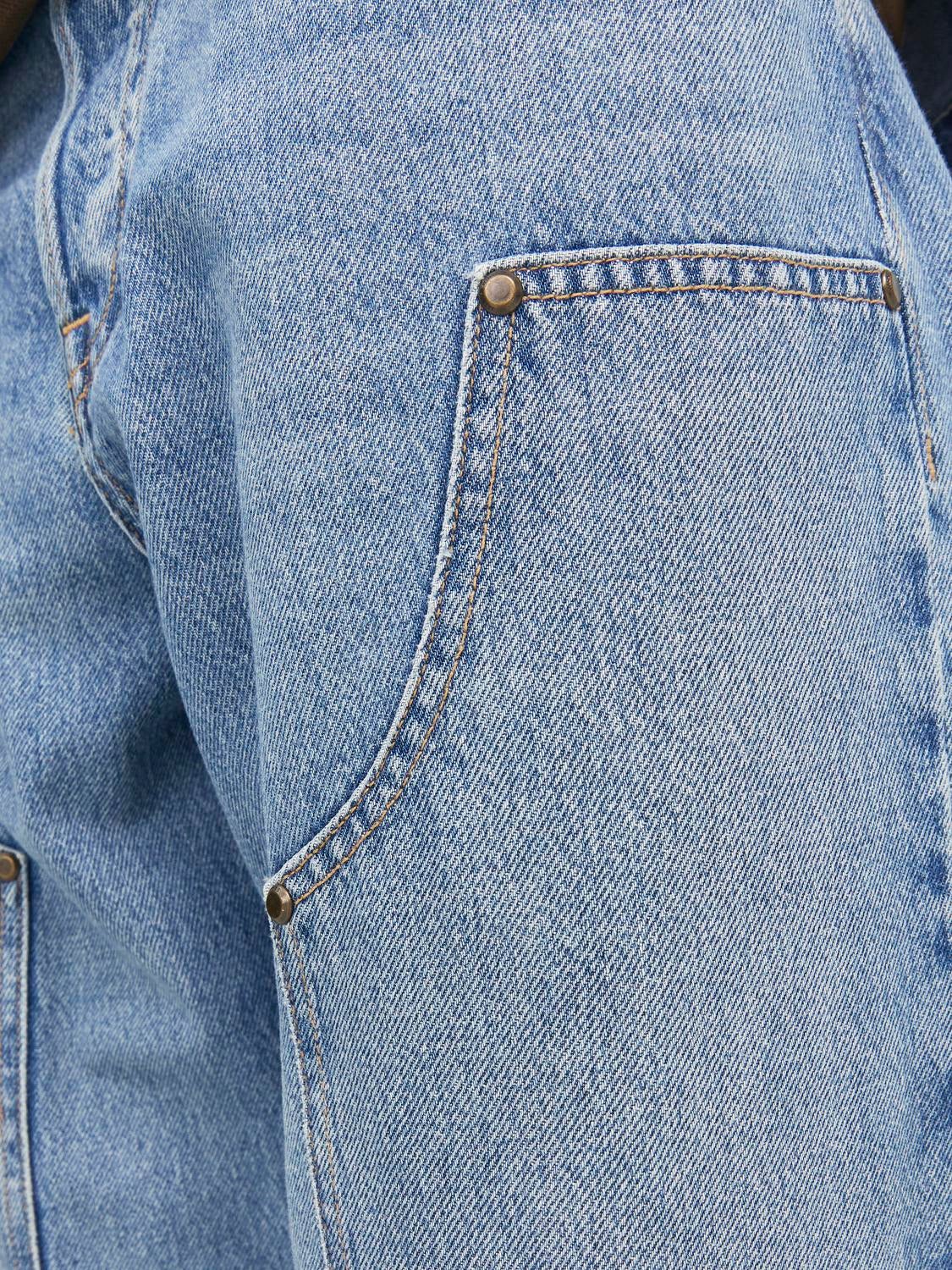 JJIALEX JJCARPENTER SBD 111 Baggy fit jeans | Medium Blue | Jack 