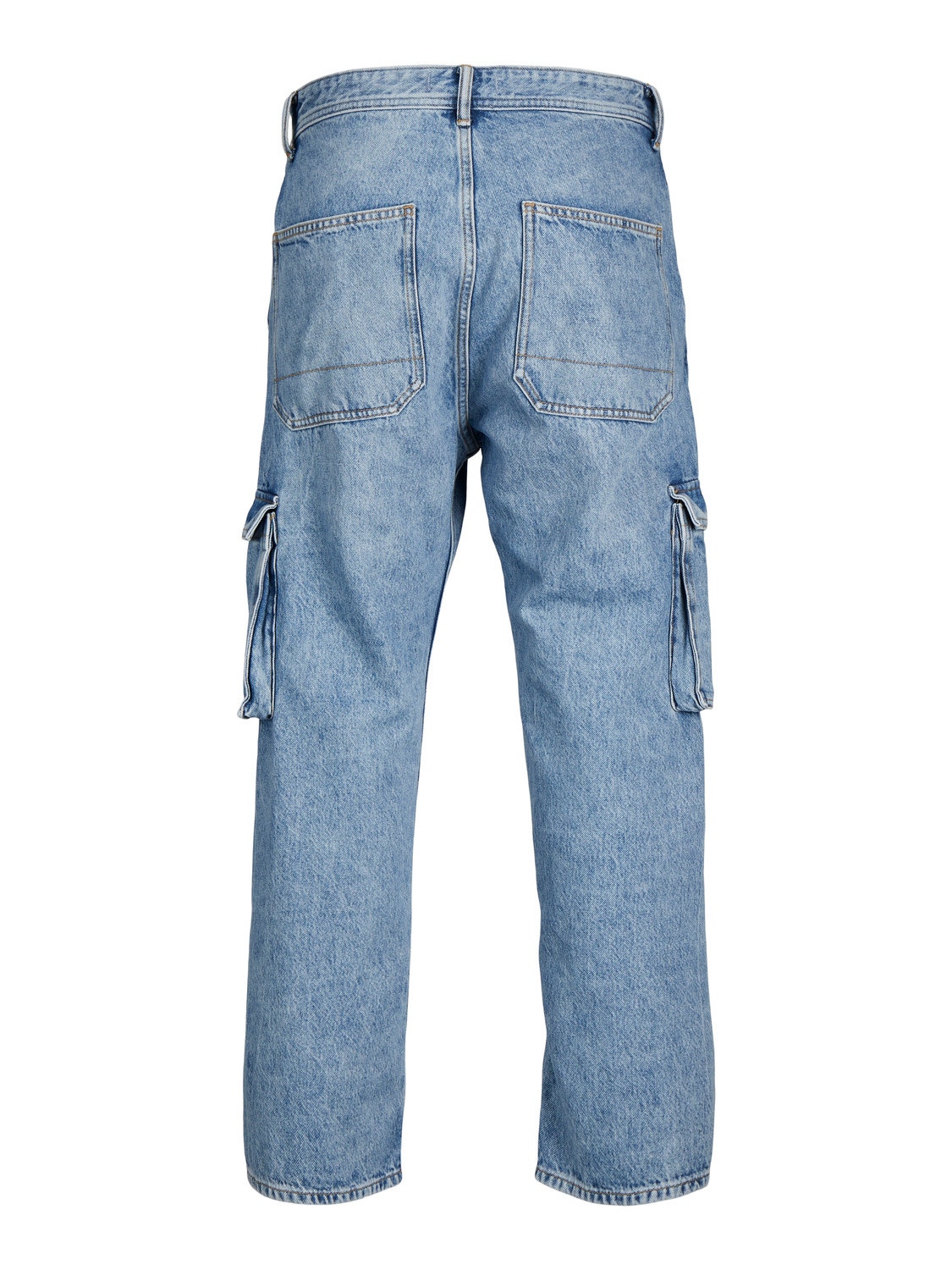 Jack & Jones JJIALEX JJCARGO SBD 311 LN Baggy fit jeans -Blue Denim - 12242153